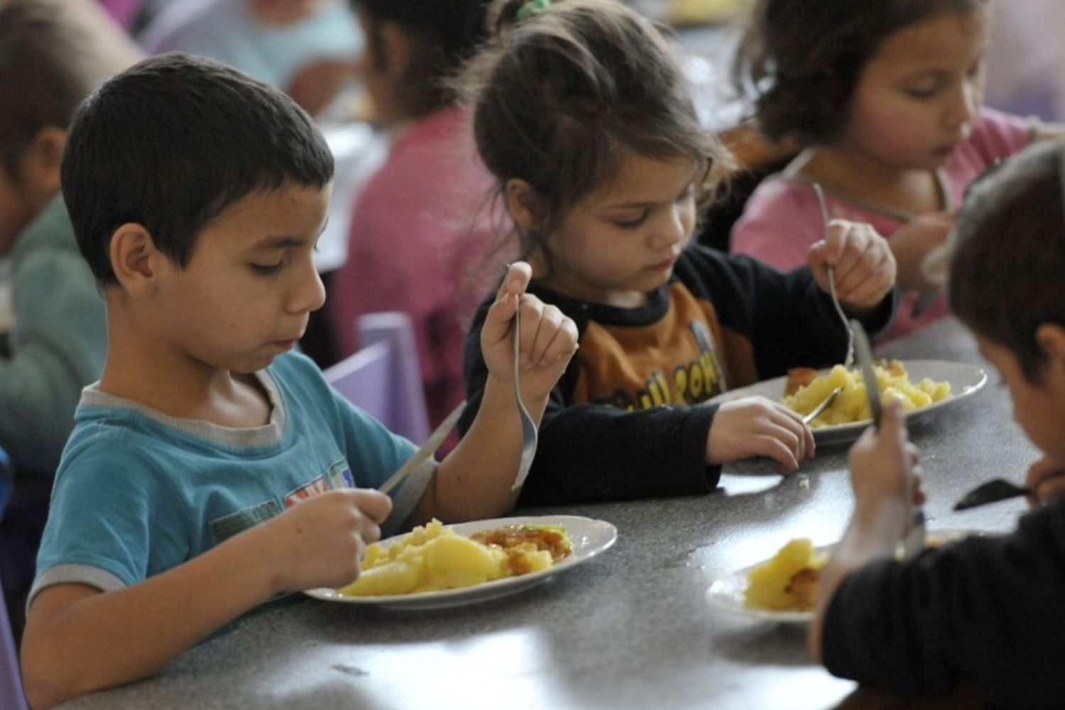 Mensa, scuola di infanzia