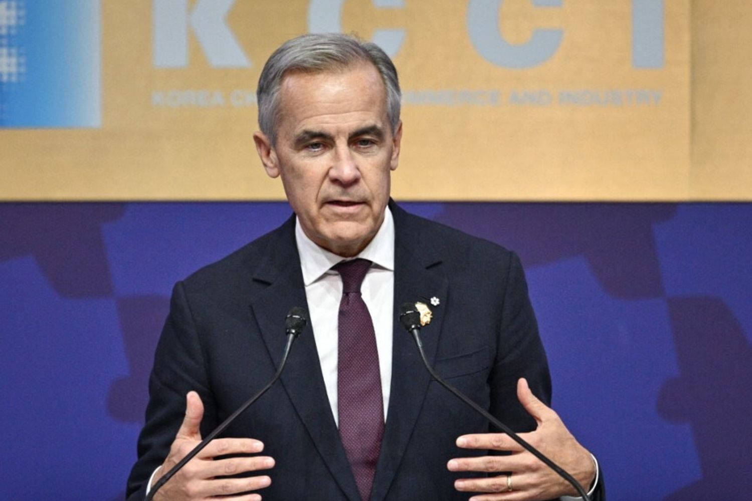 Il primo ministro canadese Mark Carney