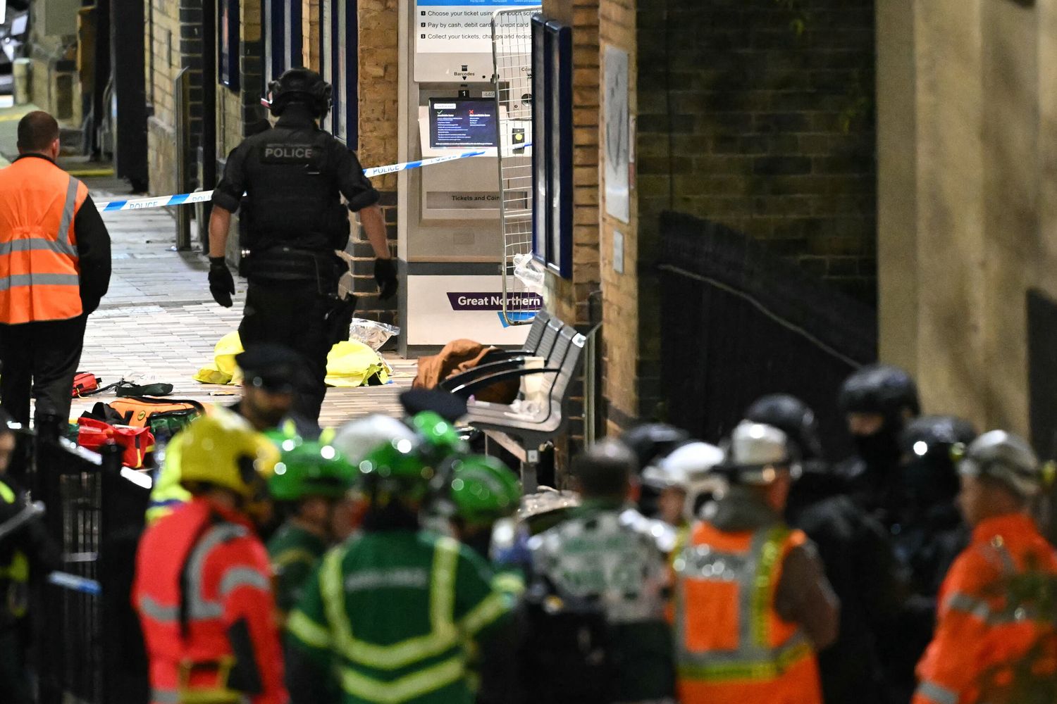 Accoltellamento su un treno a Huntingdon