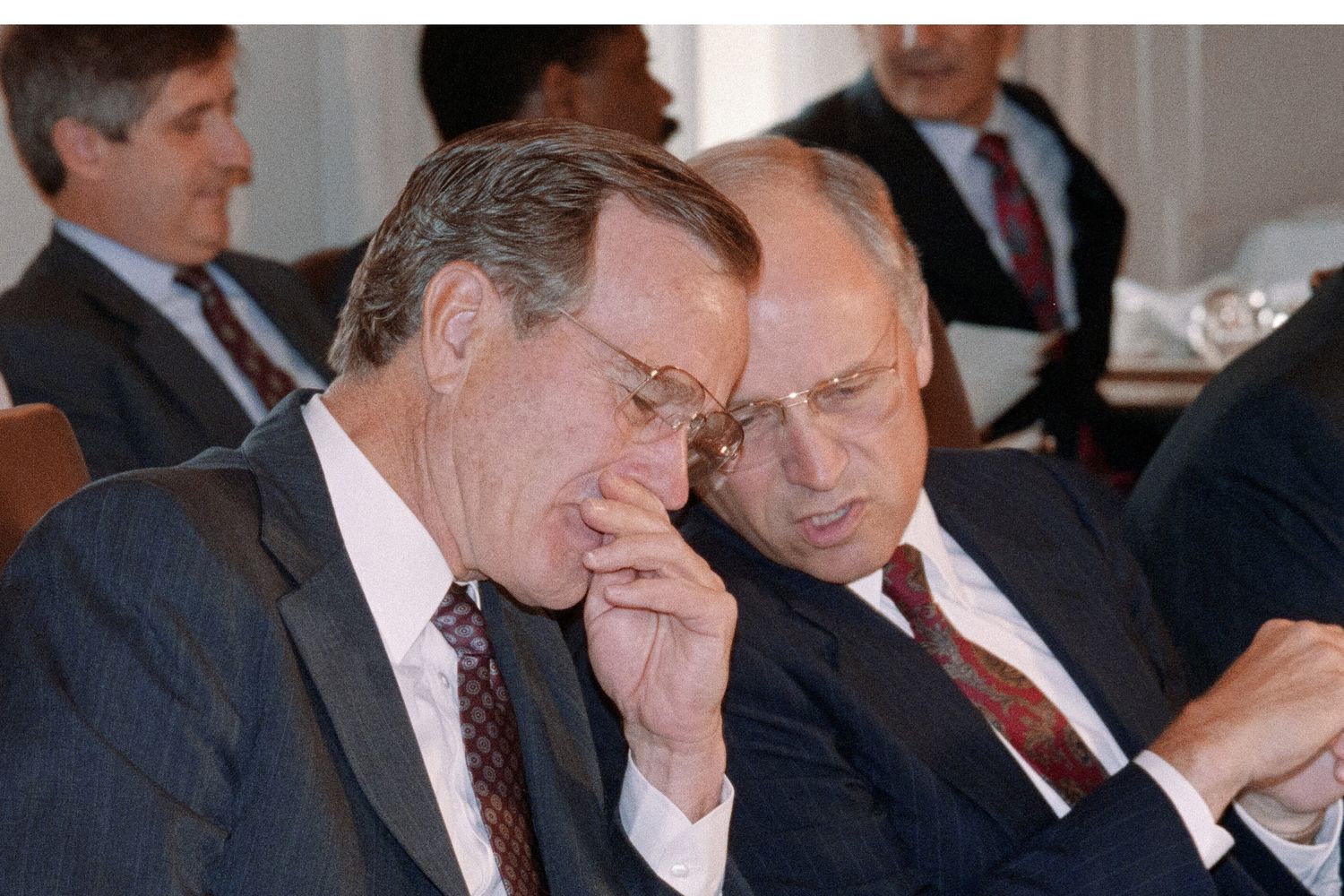Dick Cheney e  George Bush