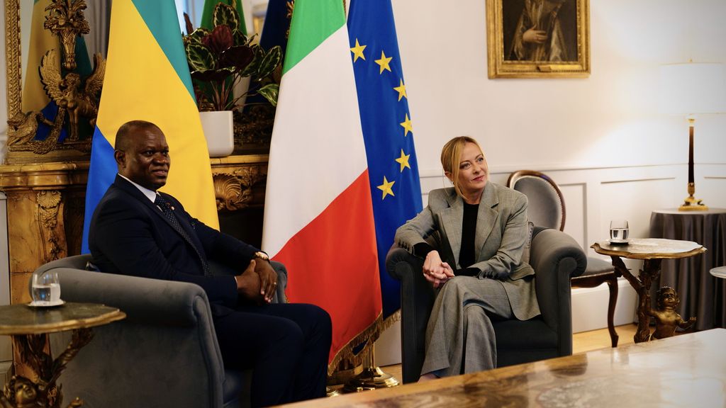 En Italie le président gabonais a rencontré le Pape Léon XIV, Giorgia Meloni et des chefs d'entreprises