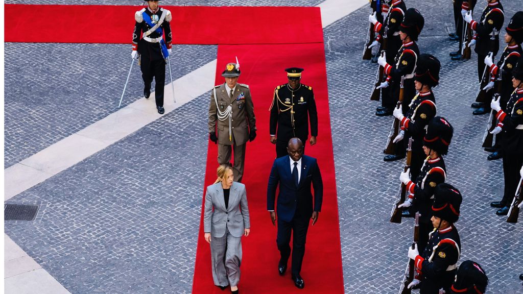 En Italie le président gabonais a rencontré le Pape Léon XIV, Giorgia Meloni et des chefs d'entreprises