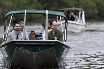 Il principe William alla Cop30