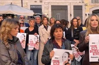 Flashmob a Roma contro la violenza di genere