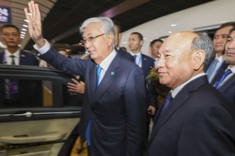 Il presidente del Kazakistan Kassym-Jomart Tokayev