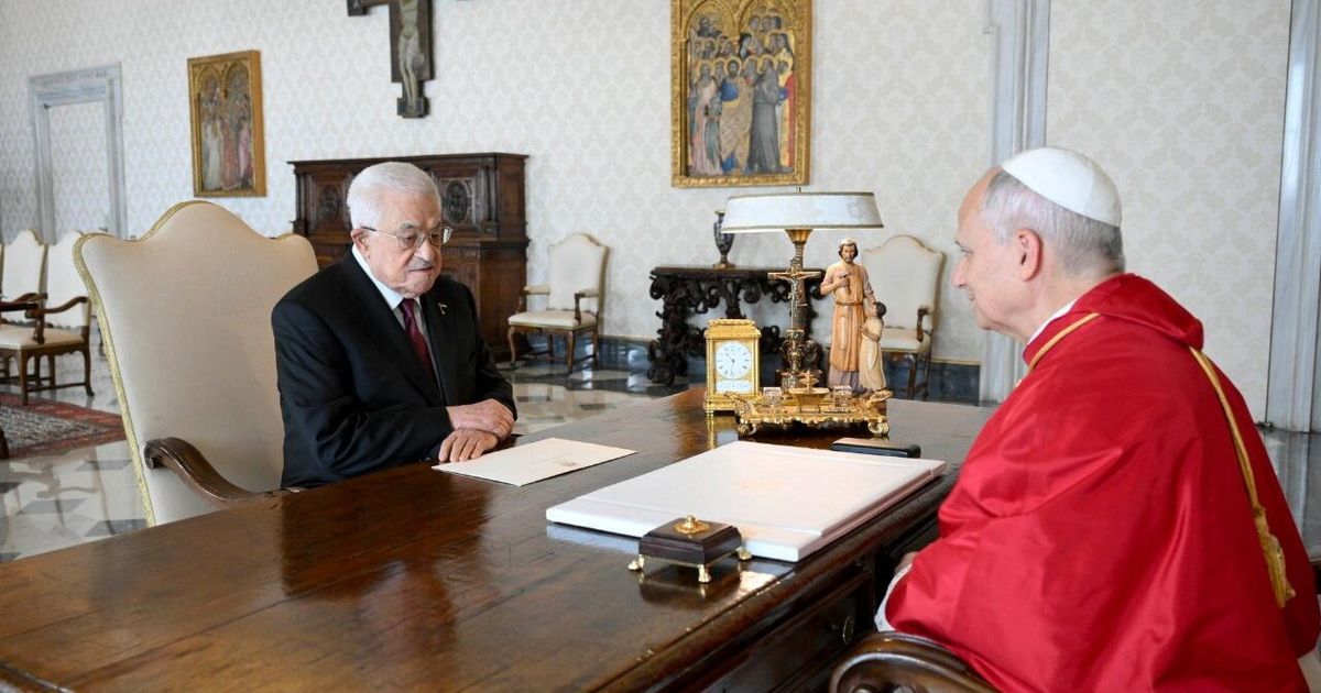Papa Leone XIV e Abu Mazen: dialogo sulla soluzione a due Stati e aiuti a Gaza