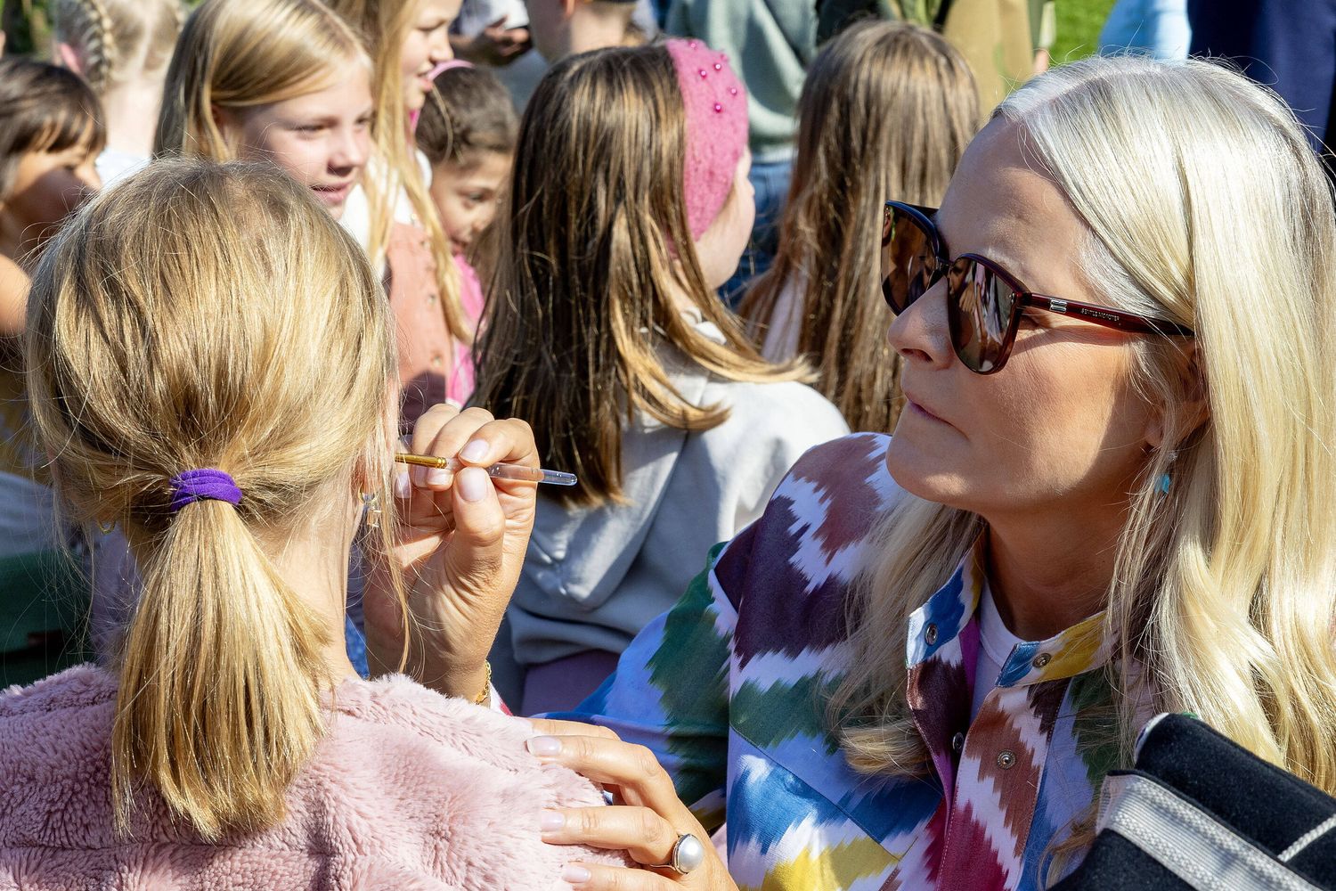 La principessa ereditaria di Norvegia Mette-Marit