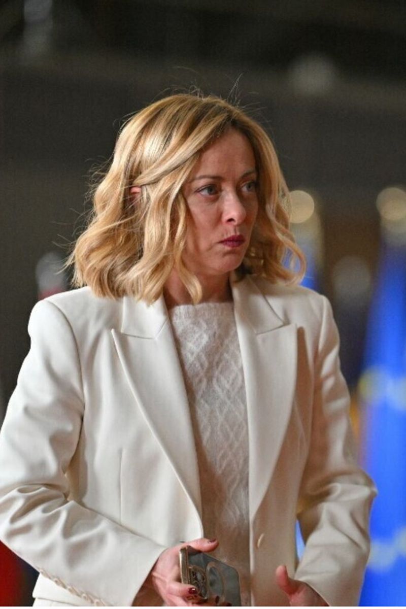 Giorgia Meloni a Bruxelles