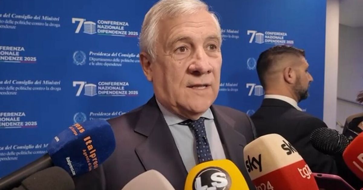 Dipendenze, Tajani: "È un fenomeno globale. Servono prevenzione e lavoro di squadra"