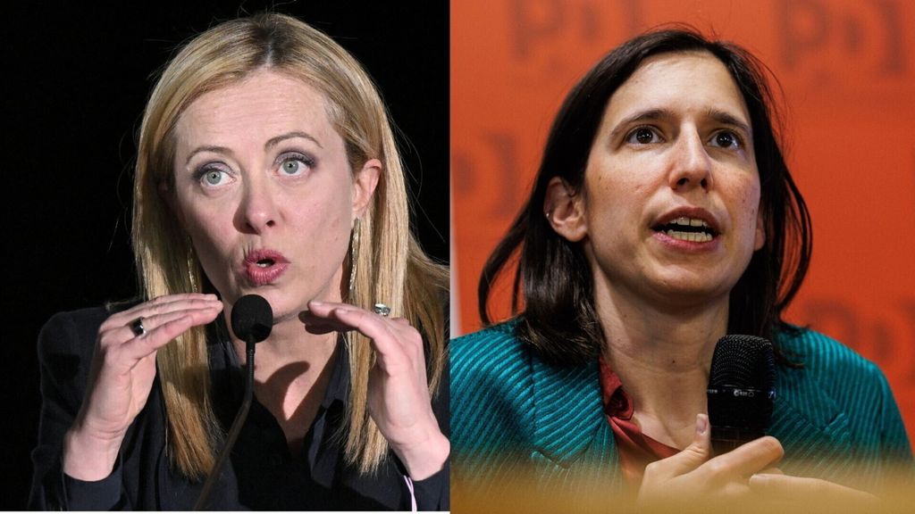 Giorgia Meloni, Elly Schlein