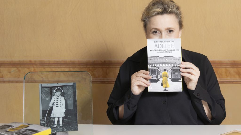 Maria Teresa Venturini Fendi mostra il suo libro 'Adele F.'