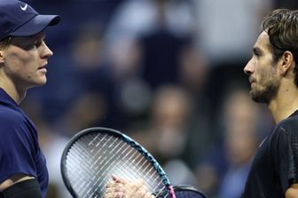 Us Open, un Sinner fenomenale travolge Musetti: 6-1 6-4 6-2 in due ore. E ora la semifinale con Auger-Aliassime