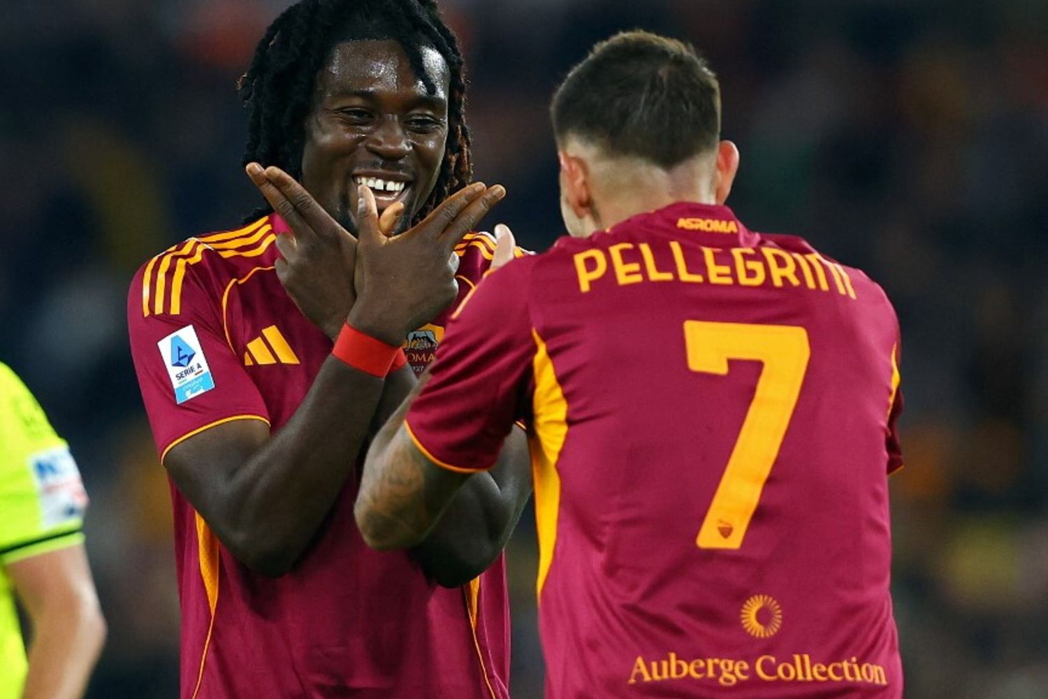 La Roma batte l'Udinese e vola in vetta