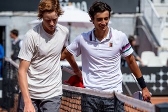 Jannik Sinner e Lorenzo Musetti