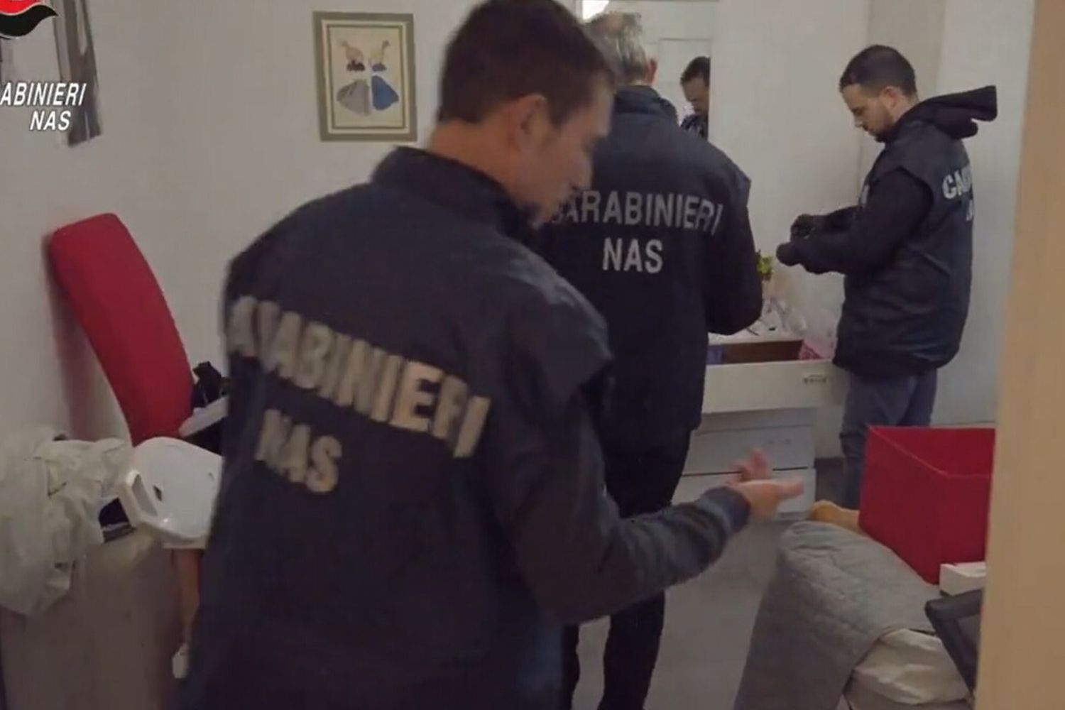 Perquisizione dei Nas