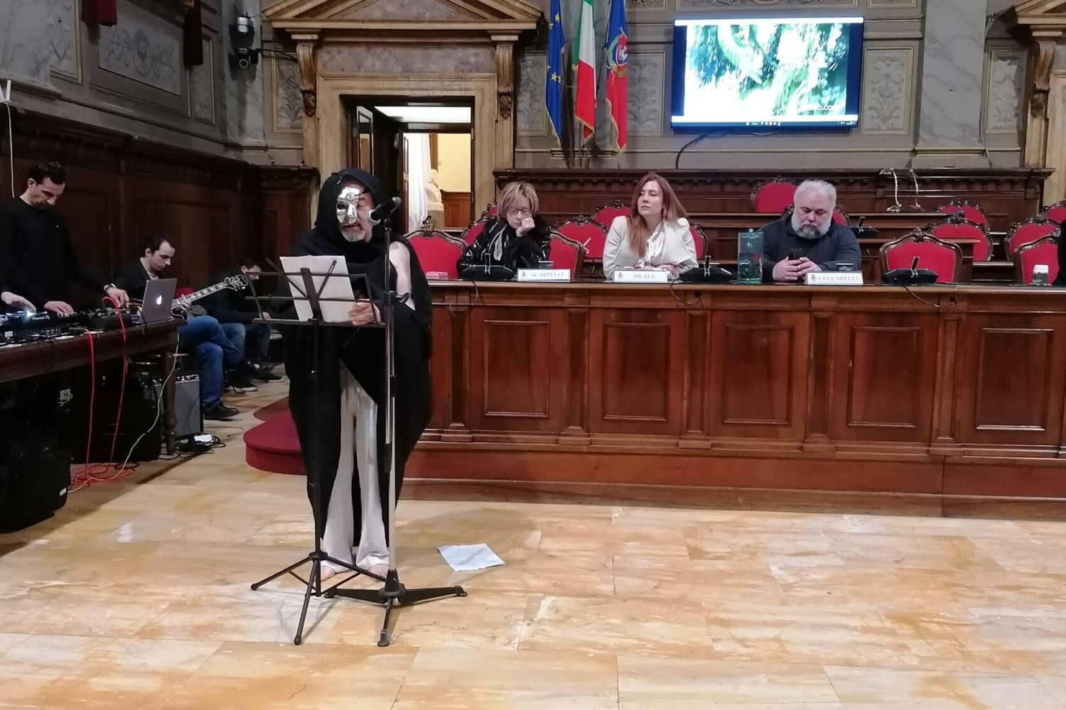 Francisco Cordoba a Palazzo Valentini