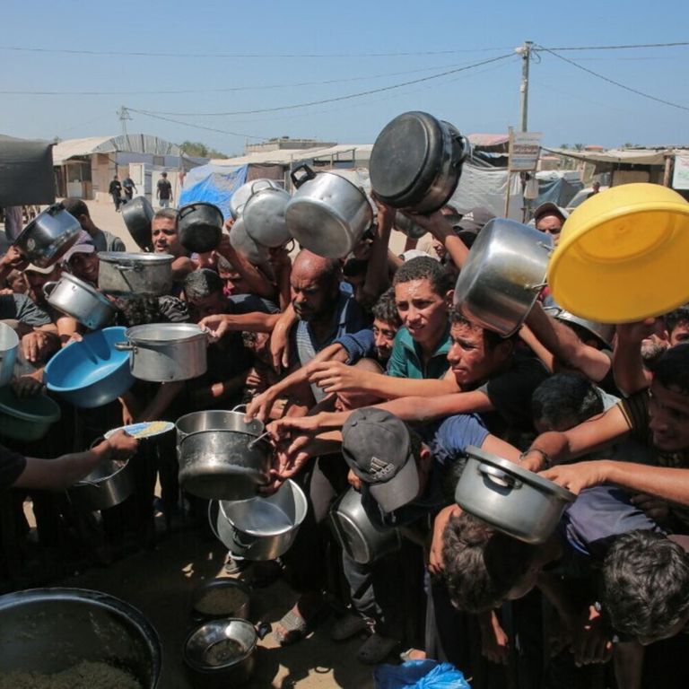 Aiuti alimentari a Gaza