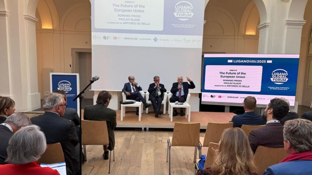 Prodi e Klaus a confronto nella giornata inaugurale del Lugano Global Forum