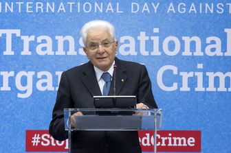 Il presidente della Repubblica Sergio Mattarella