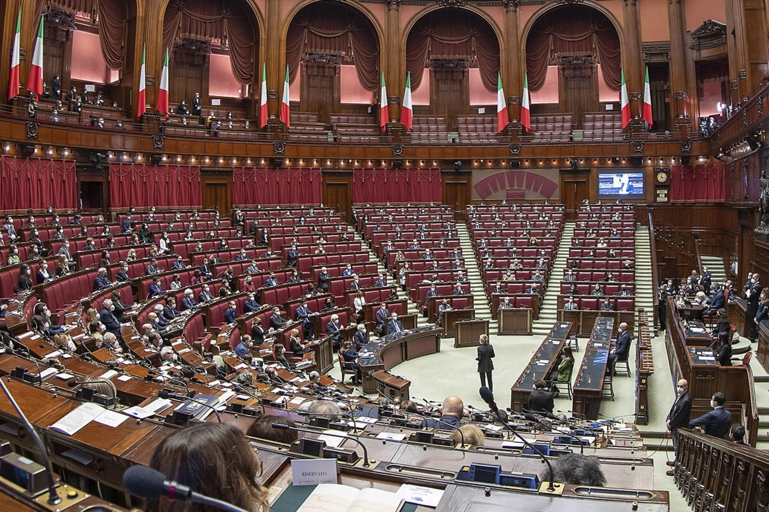 L'Aula di Montecitorio&nbsp;