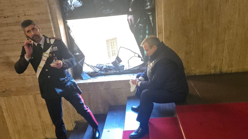 La vetrata del Sironi al Mimit