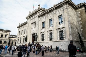 Il palazzo che ospita la procura di Bergamo