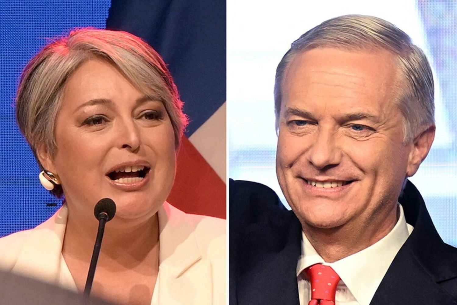 I due candidati in Cile: Jeannette Jara e José Antonio Kast