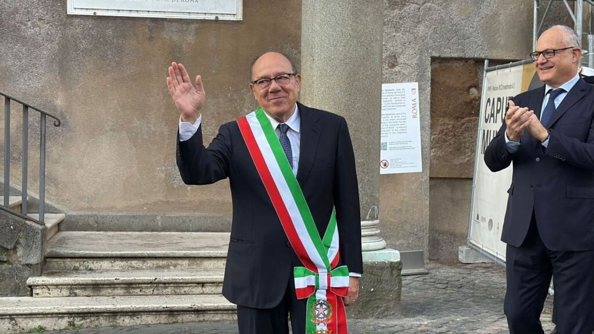 Carlo Verdone 'sindaco per un giorno' in Campidoglio