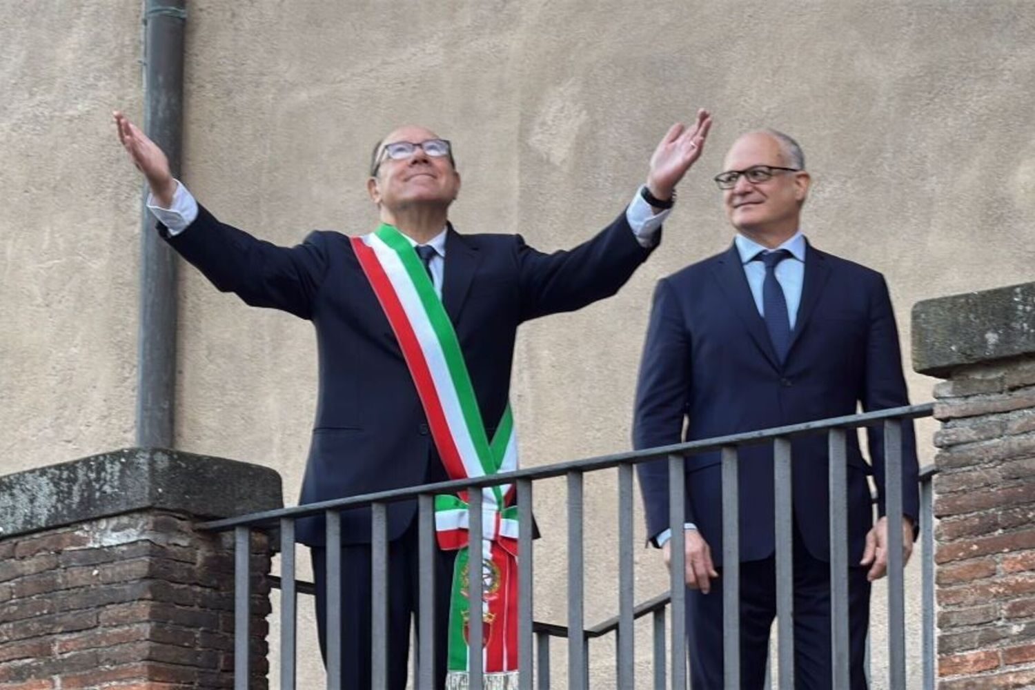 Carlo Verdone 'sindaco per un giorno' in Campidoglio