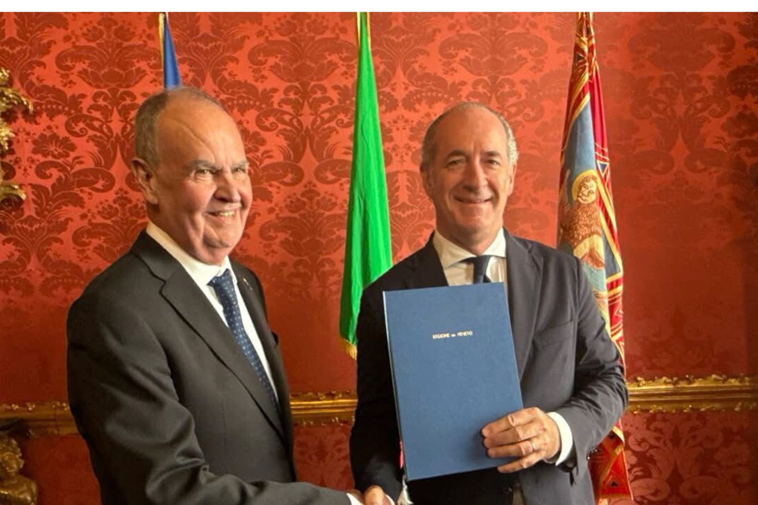 Autonomia, Calderoli e Zaia siglano la pre-intesa per il Veneto: "Giornata storica"