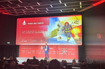 Presentazione del calendario 2026 dei Vigili del Fuoco