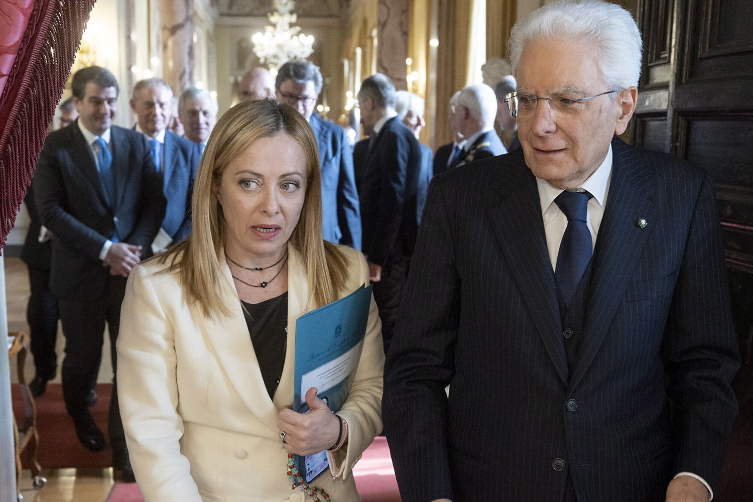 Meloni al Quirinale, colloquio con Mattarella
