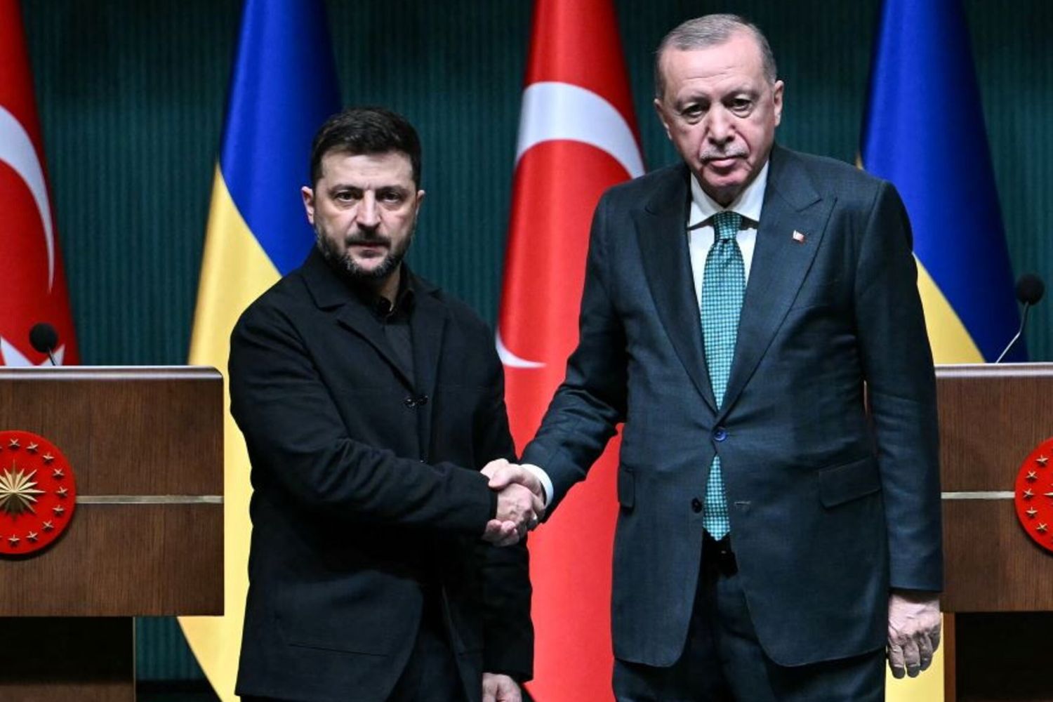 L'incontro tra Erdogan e Zelensky