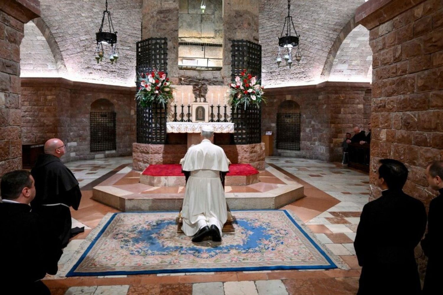 Papa Leone ad Assisi