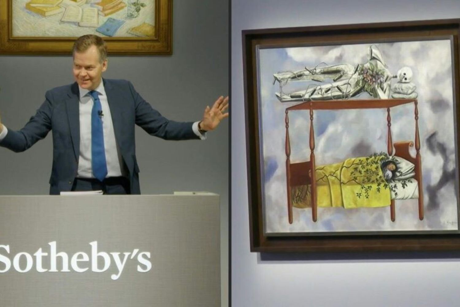 l'asta del quadro "El sueno"