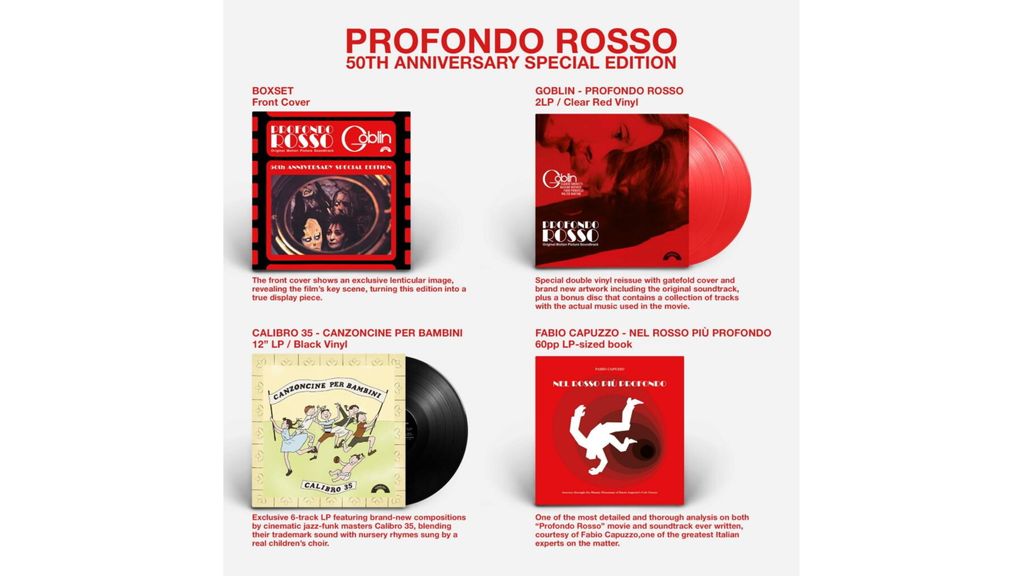 Profondo Rosso (50th Anniversary Boxset)