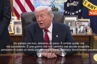 Trump: Zelensky dovrà farsi piacere il piano di pace per l'Ucraina