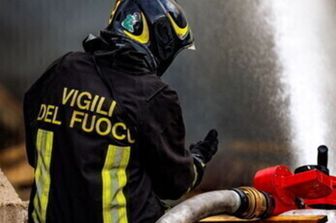 Vigili del Fuoco in azione a Roma