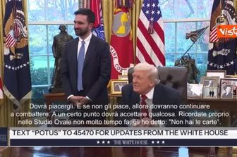 Trump: Zelensky contro piano pace per l'Ucraina? Vi ricordate, gli dissi che non ha le carte