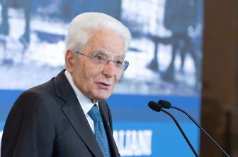 Il presidente Sergio Mattarella