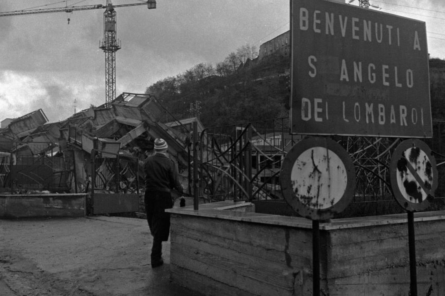 Sant Angelo dei Lombardi dopo il terremoto