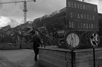 Sant Angelo dei Lombardi dopo il terremoto