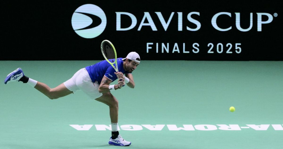 Italia Spagna 1 0 nella finale di Coppa Davis. Berrettini batte Carreno