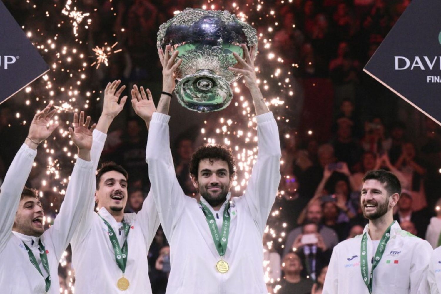 L'Italia vince la Coppa Davis