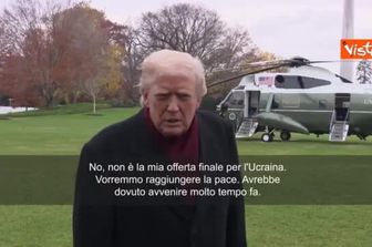 Trump: Il piano di pace proposto per l'Ucraina non è l'offerta finale