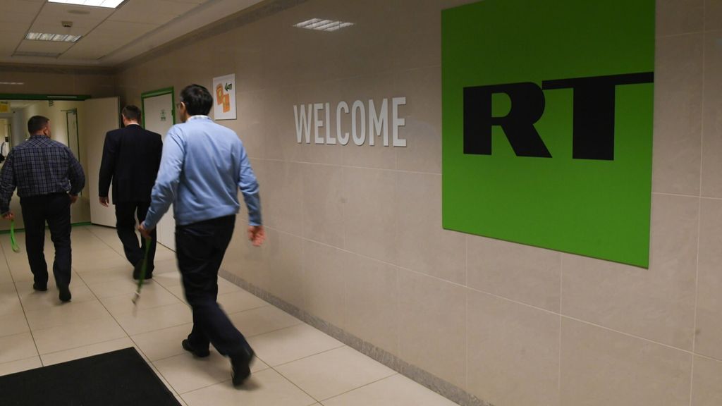 Gli uffici di Russia Today