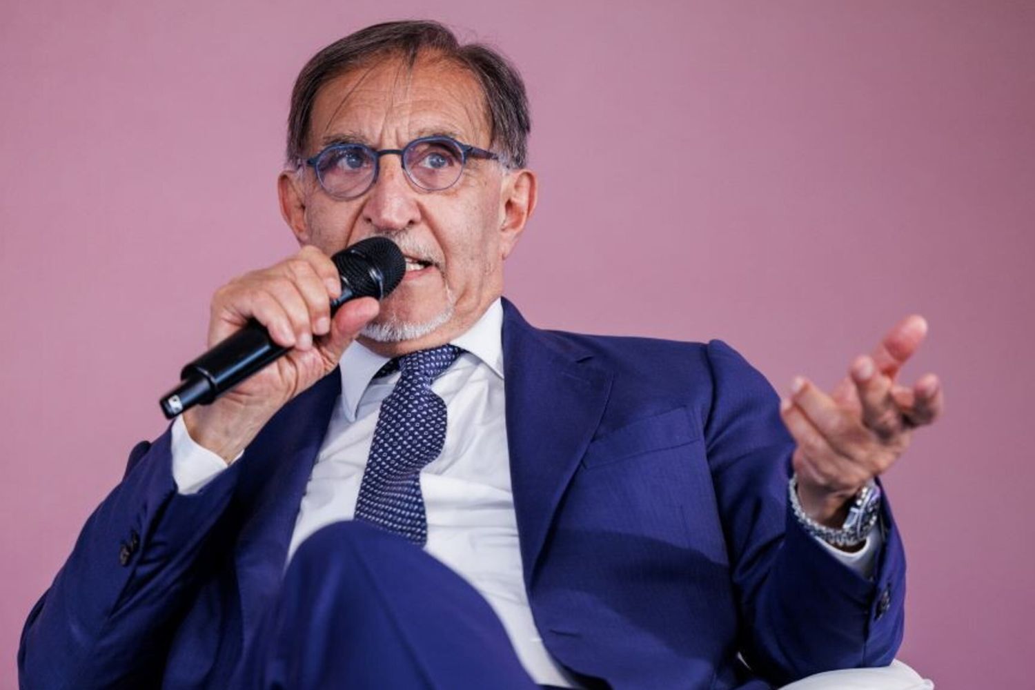 Il presidente del Senato Ignazio La Russa