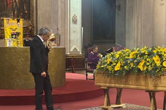 Paolo Fresu suona ai funerali di Ornella Vanoni