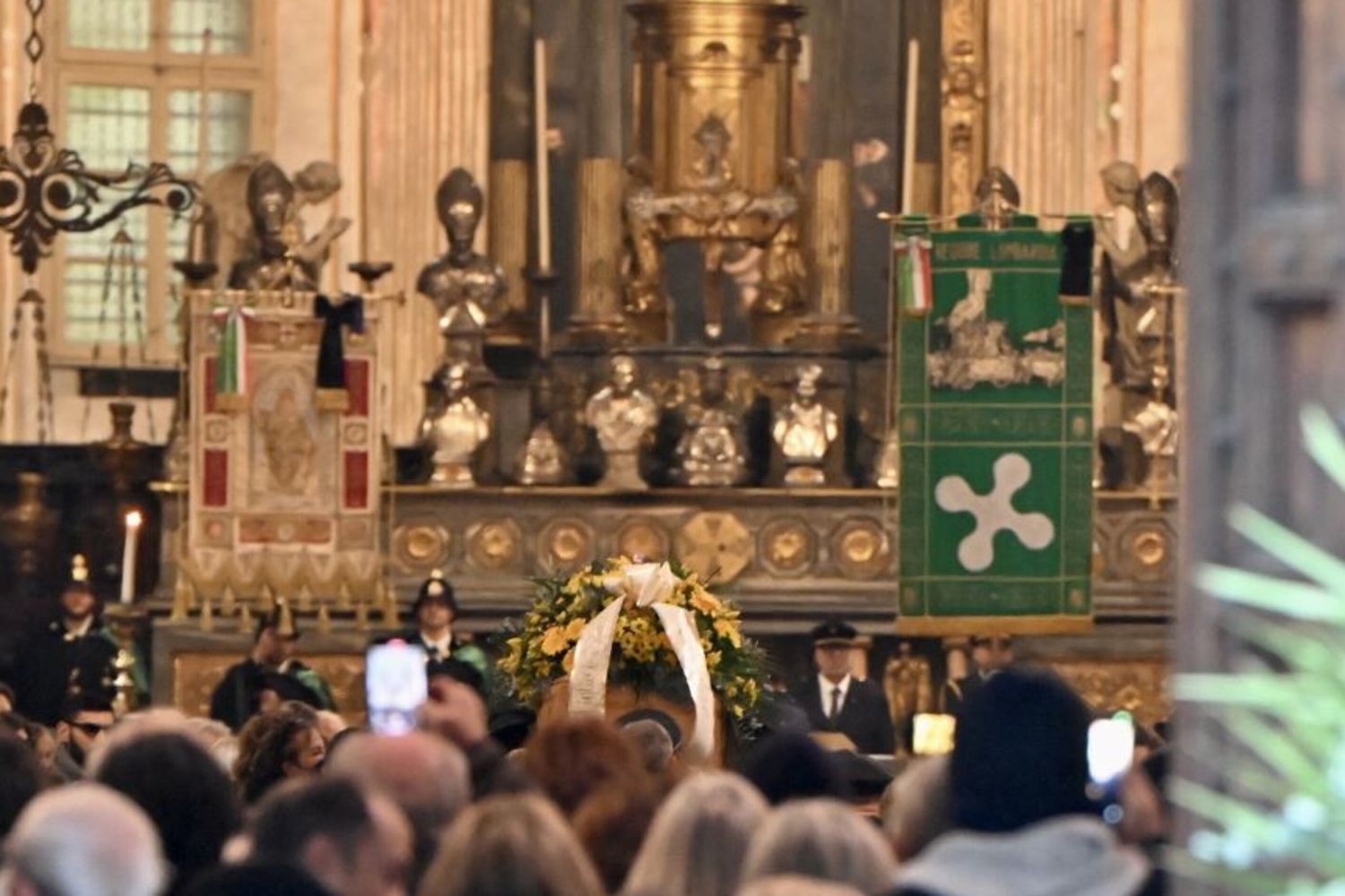 I funerali di Ornella Vanoni