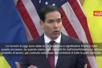 Segretario Stato Usa Marco Rubio a Ginevra: L'incontro più produttivo avuto finora sull'Ucraina